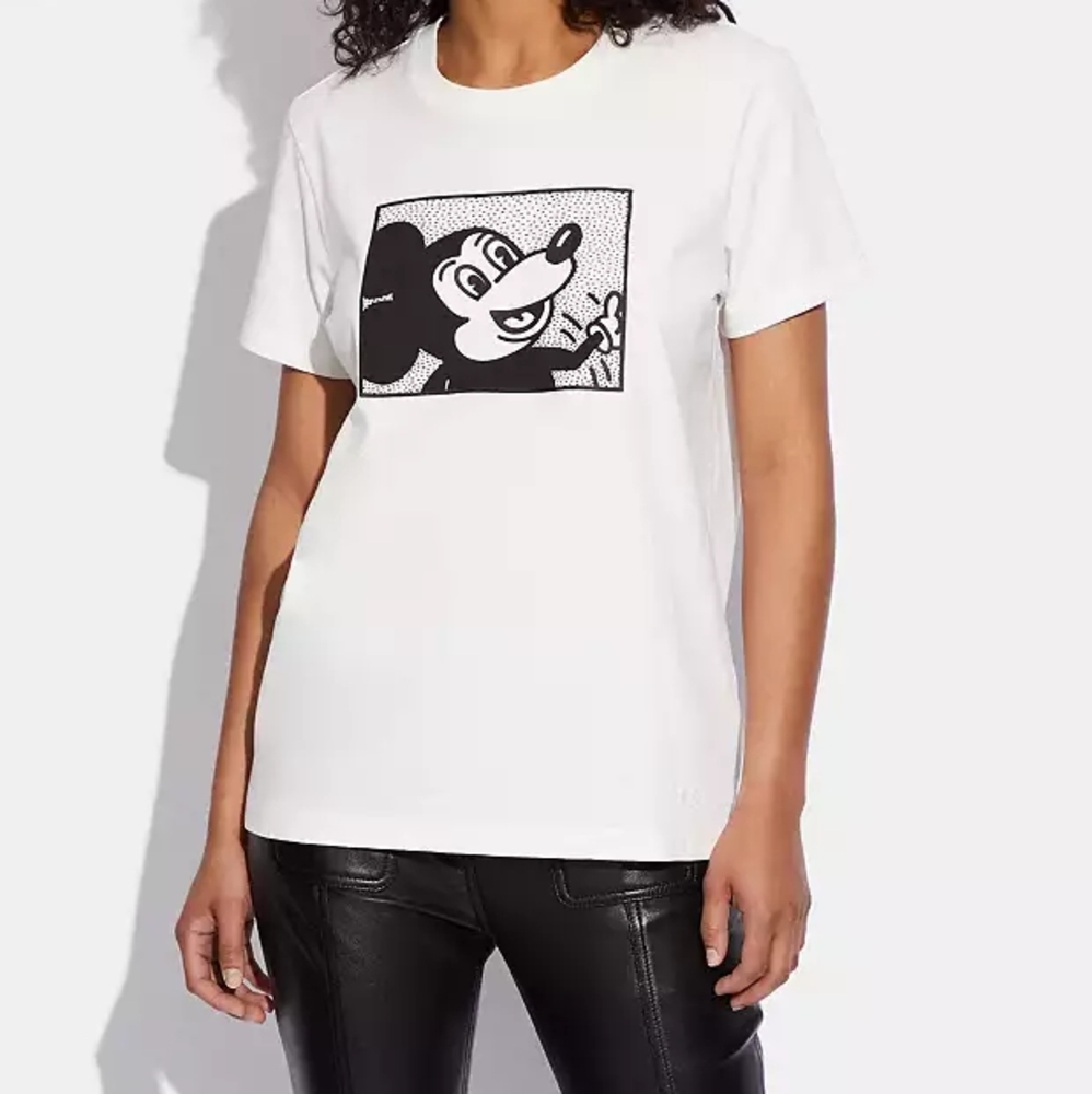 Disney Mickey Mouse X Keith Haring T Shirt